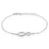 Histoire d'Or Bracelet Odile Argent Blanc Oxyde De Zirconium New