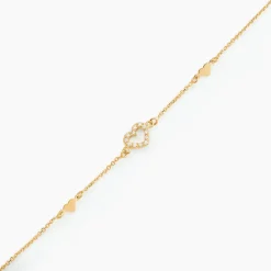 Histoire d'Or Bracelet Oleanne Or Jaune Oxyde De Zirconium Best