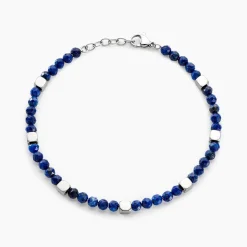 Histoire d'Or Bracelet Oleg Acier Blanc Sodalite Sale
