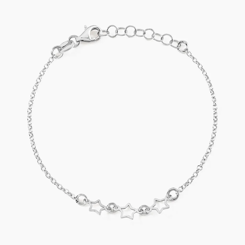 Histoire d'Or Bracelet Olwen Argent Blanc Best