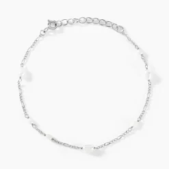 Histoire d'Or Bracelet Onassis Argent Blanc Perle De Culture New
