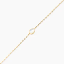 Histoire d'Or Bracelet Ondée Or Jaune Nacre Discount