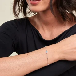 Histoire d'Or Bracelet Onelia Argent Blanc Cristal Online