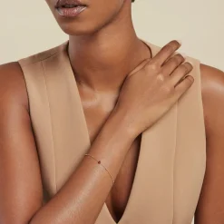 Histoire d'Or Bracelet Onora or jaune rubis New