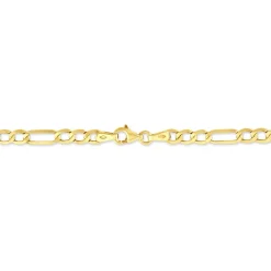 Histoire d'Or Bracelet Ophelio Maille Alternee 1/1 or jaune Sale