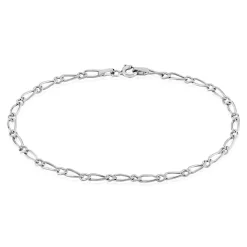 Histoire d'Or Bracelet Ophelio Maille Alternee 1/1 or blanc Best