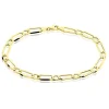 Histoire d'Or Bracelet Ophelio Maille Alternee 1/1 Or Jaune Clearance