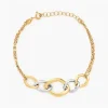 Histoire d'Or Bracelet Or Bicolore Acanthus Online