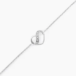 Histoire d'Or Bracelet Or Blanc Juliane Diamants or blanc diamant Clearance