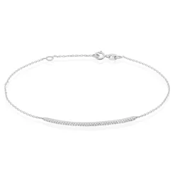 Histoire d'Or Bracelet Or Blanc Nalania Diamant or blanc diamant Online