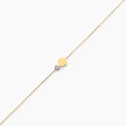 Histoire d'Or Bracelet Or Jaune Abihu Diamants Discount