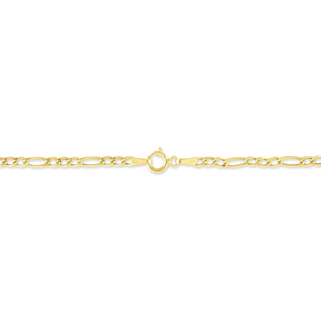 Histoire d'Or Bracelet Caméo Maille Alternée 1/3 or jaune Clearance