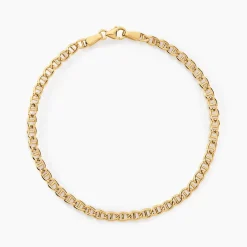 Histoire d'Or Bracelet Capucin Maille Marine or jaune Outlet