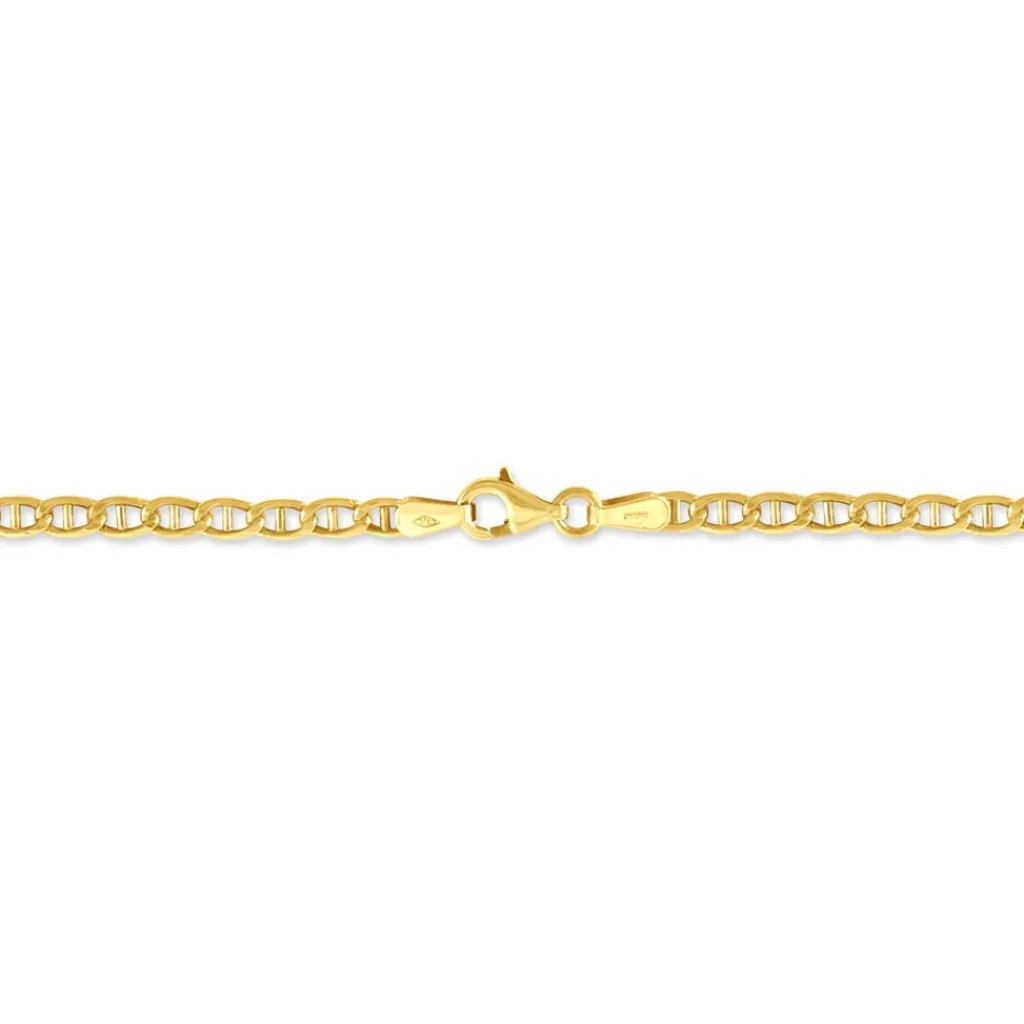 Histoire d'Or Bracelet Capucin Maille Marine or jaune New