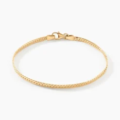 Histoire d'Or Bracelet Or Jaune Izel Maille Anglaise Best