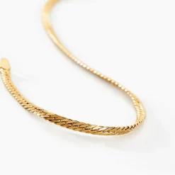 Histoire d'Or Bracelet Or Jaune Izel Maille Anglaise Best