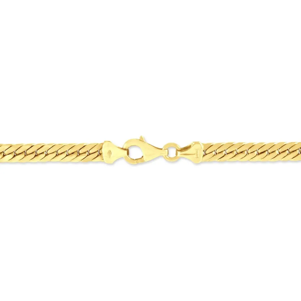 Histoire d'Or Bracelet Or Jaune Izel Maille Anglaise Hot