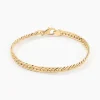 Histoire d'Or Bracelet Or Jaune Izel Maille Anglaise New
