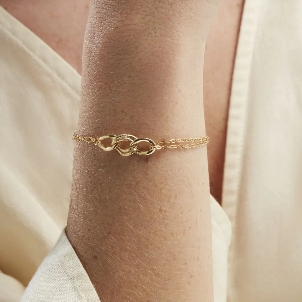 Histoire d'Or Bracelet Or Jaune Louisa New