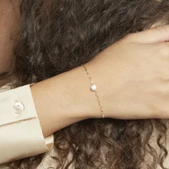 Histoire d'Or Bracelet Or Jaune Luminae Oxyde De Zirconium Outlet