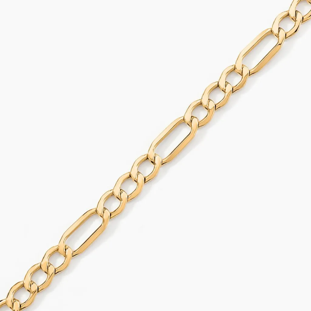 Histoire d'Or Bracelet Or Jaune Maille Alternée Clearance