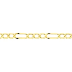 Histoire d'Or Bracelet Or Jaune Maille Alternée 1/3 Hot