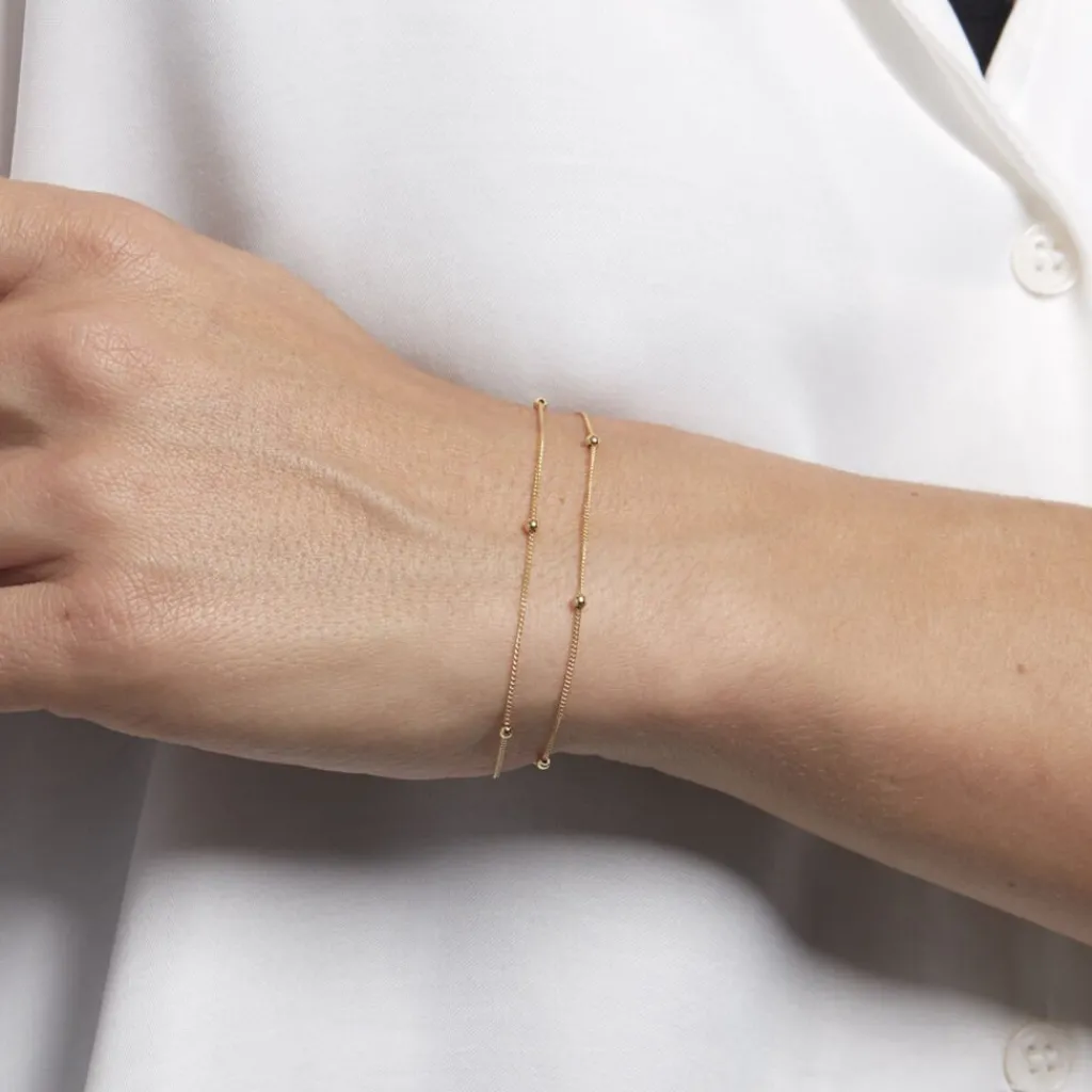 Histoire d'Or Bracelet Or Jaune Migeli New