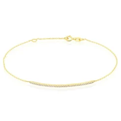 Histoire d'Or Bracelet Or Jaune Nalania Diamant or jaune diamant Discount