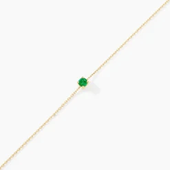 Histoire d'Or Bracelet Or Jaune Onora Emeraude or jaune émeraude Best