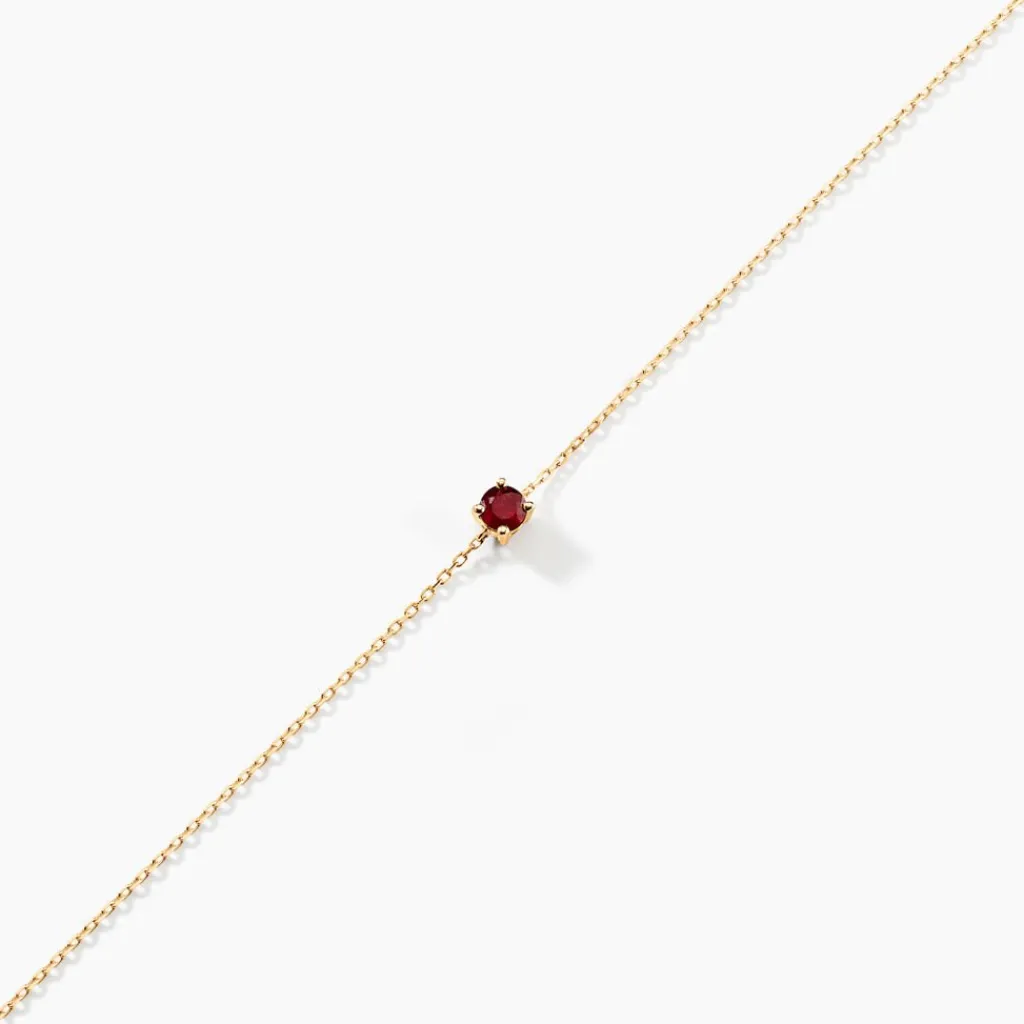 Histoire d'Or Bracelet Or Jaune Onora Rubis or jaune rubis Clearance