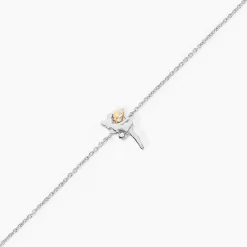 Histoire d'Or Bracelet Or Jaune Oxyde De Zirconium