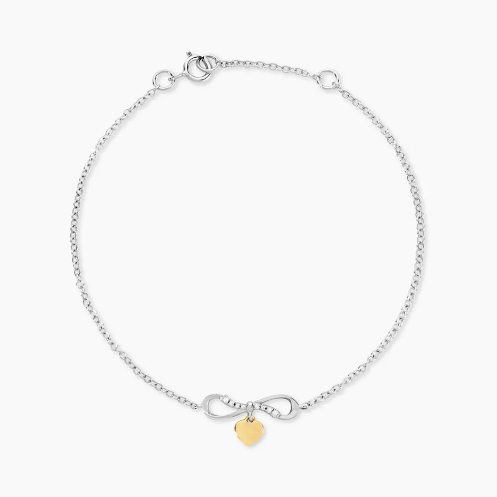 Histoire d'Or Bracelet Or Jaune Oxyde De Zirconium Outlet