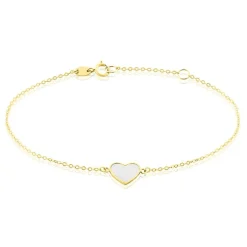 Histoire d'Or Bracelet Or Jaune Pervenche Nacre Sale