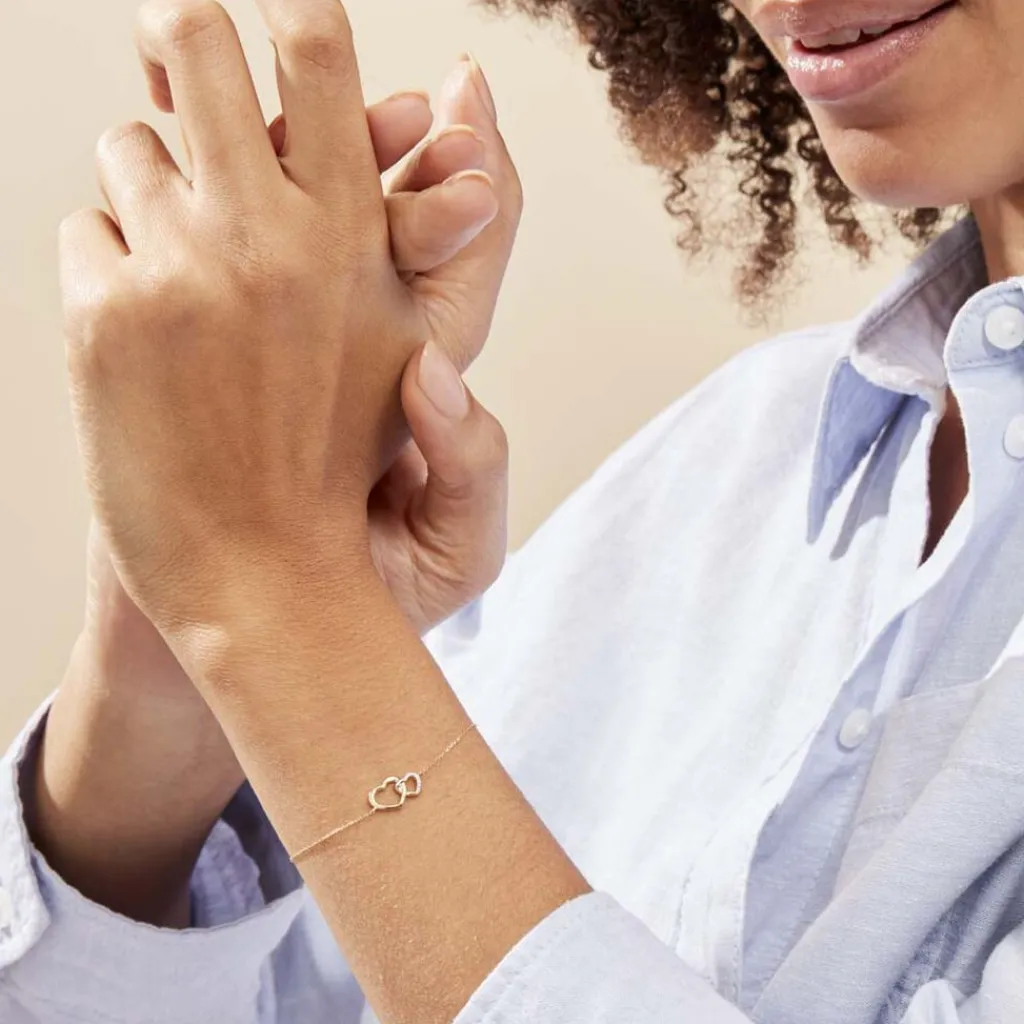 Histoire d'Or Bracelet Or Jaune Silana Diamants