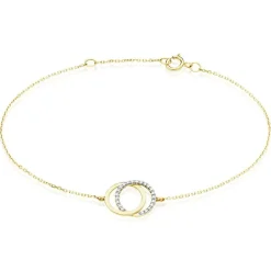 Histoire d'Or Bracelet Or Jaune Tresha Diamants or jaune diamant Clearance