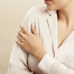 Histoire d'Or Bracelet Or Jaune Xaverianne Oxyde Discount