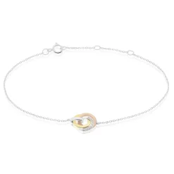 Histoire d'Or Bracelet Or Tricolore Vanadissa Diamants