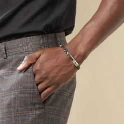 JOURDAN Bracelet Orietta Or Acier Bicolore