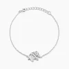 Histoire d'Or Bracelet Origami Argent Blanc Oxyde De Zirconium Hot
