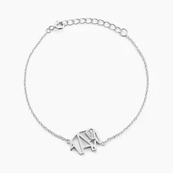 Histoire d'Or Bracelet Origami Argent Blanc Oxyde De Zirconium Hot
