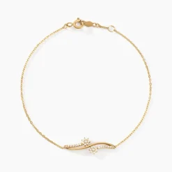 Histoire d'Or Bracelet Orion Or Jaune Oxyde De Zirconium Sale