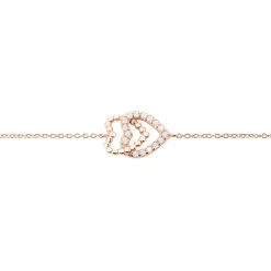 Histoire d'Or Bracelet Ottavia Argent Rose Oxyde De Zirconium Discount