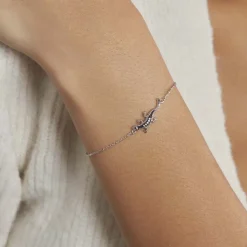 Histoire d'Or Bracelet Oya Argent Blanc Oxyde De Zirconium Sale