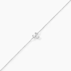 Histoire d'Or Bracelet Paesie Argent Blanc Oxyde De Zirconium Hot