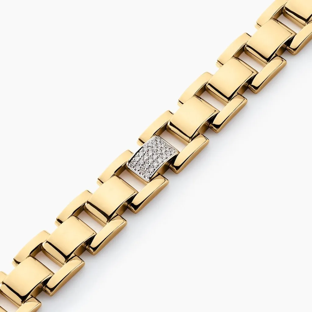 Histoire d'Or Bracelet Panther Or Jaune Diamant Sale