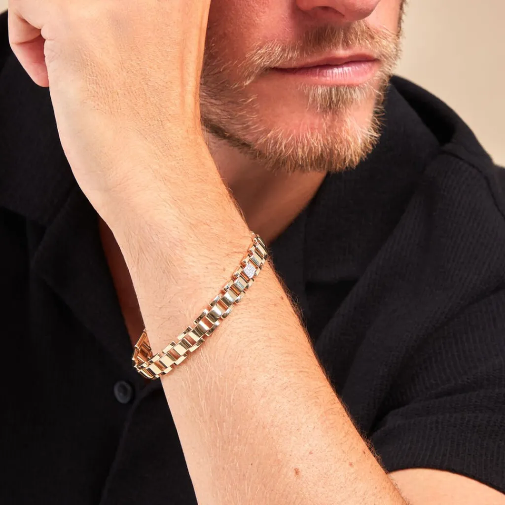 Histoire d'Or Bracelet Panther Or Jaune Diamant Sale