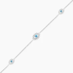 Histoire d'Or Bracelet Parad'eyes Argent Blanc Best