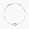 Histoire d'Or Bracelet Paros Argent Blanc Outlet