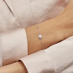 Histoire d'Or Bracelet Pascalin Argent Blanc Oxyde De Zirconium Sale