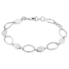 Histoire d'Or Bracelet Paulita Argent Blanc New